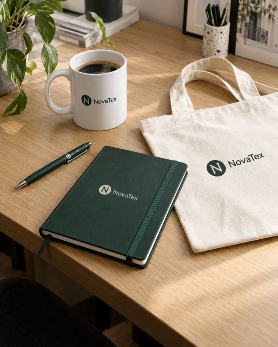 Mug, stylo et carnet personnalisés NovaTex